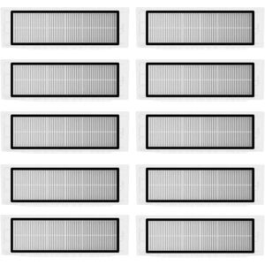 Alwaysh - 10pcs hepa Filter for Xiaomi Roborock S5Max/S6Pure/E5 Vacuum Cleaner