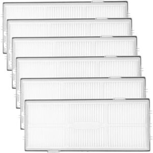 Alwaysh - Hepa Filter for S7 & S8 Series (6 Pack) S8, S7+, S7 MaxV+ & MaxV Ultra Robot Mop Accessories Air Filter for Dust, Pollen & Pet Hair