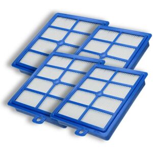 Alwaysh - Pack of 4 HEPA13 Exhaust Filters for Philips/AEG/Electrolux/Tornado/Volta