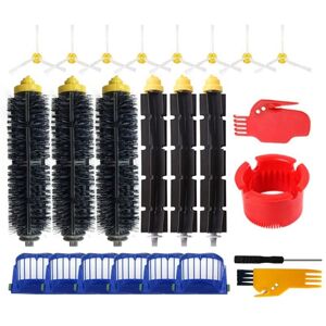 Tlily - Brush Filter for IRobot Roomba 595/650/528/620 600 Series Robot Vacuum Cleaner Accessories Spare Parts