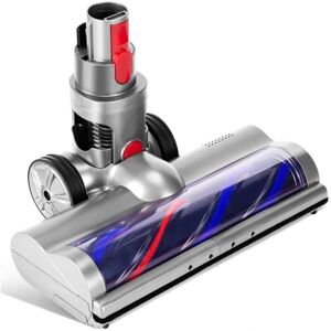 CYSLMUK Compatible Brush for Dyson V7 V8 V10 V11 V15, Direct Drive Turbo Cleaning Brush Accessory with 4 led Lights for Hard and Parquet Floors-dyson vacuum