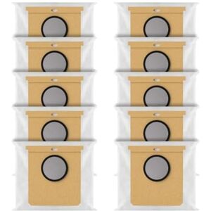 TLILY Dust Bags for Eufy L50 SES, L60 SES Self-Empty Station, 10 Pack