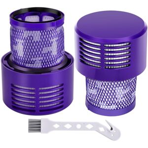 BEIJIYI Dyson V10 SV12 Filter, 2 Pack Replacement Filters for Dyson V10 SV12 Cyclone Series Vacuum Cleaner, V10 Absolute Animal Motorhead Total Clean SV12
