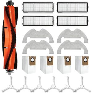 TLILY Filter Brush Mop Pads Dust Bag Accessories Kit for D10 Plus Robot Vacuum Cleaner Replacement Parts