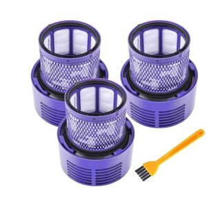 ZVD Filter for Dyson V10, 3 Filters for Dyson V10 SV12 Cordless Vacuum Cleaner Accessory