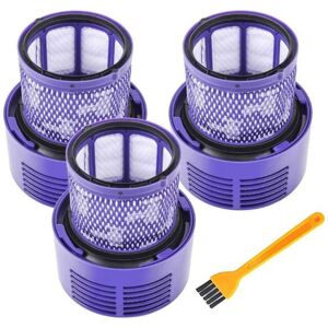 ZVD Filter for Dyson V10, 3 Filters for Dyson V10 SV12 Cordless Vacuum Cleaner Accessory