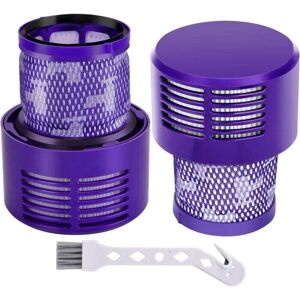 ZVD Filter for Dyson V10 SV12, 2 replacement filters for Dyson V10 SV12 Cyclone Series vacuum cleaner, V10 Absolute Animal Motorhead Total Clean SV12