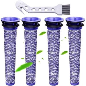 Gotrays - Filter for Dyson,Replacement Filters for Dyson DC58 DC59 DC61 DC62 DC74 V6 V7 V8,Standard Material Mix Filter 4 Packs(V6)