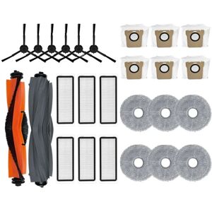 Tlily - Fit for Dreame Bot L20 Ultra / L20 Ultra Complete Vacuum Parts Main Side Brush Hepa Filter Mop Cloth Rag Dust Bag