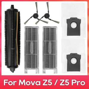 Tlily - Fit for Z5 / Pro Tricut Brush Side Hepa Filter Dust Bag Spare Part Accessories Robot Vacuum Cleaner Kit