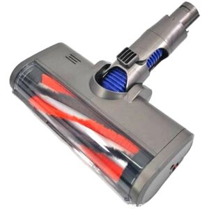 Tlily - Floor Brush Head Fluffy Electric for Dyson V7 V8 V10 V11 V15 Vacuum Cleaner Parts Roller Brush Replacement Accessories