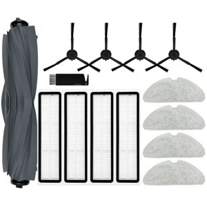 Tlily - For Bot D9 / D10S Pro Main Side Brush Hepa Filter Mop Cloths