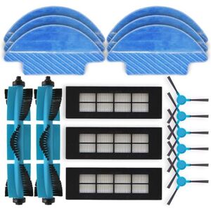 Tlily - For Cecotec Conga 3090 Replacement Spare Parts Accessories Main Side Brush Hepa Filter Mop Accessories
