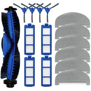 Tlily - For Clean G40 Hybrid+ / G35+ Main Side Brush Filter Mop Cloths