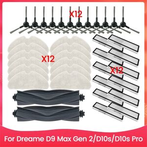 TLILY For D9 Max Gen 2/D10s/D10s Pro Main Side Brush Mop Cloth