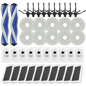 Tlily - For deeboot X5 omni / pro Replacement Parts Accessories Main Side Brush Hepa Filter Mop Cloth Dust Bag