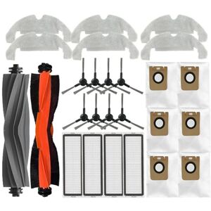 Tlily - For Dreame Bot D10s Plus/D9 Plus Spare Parts Main Side Brush Hepa Filter Mop Cloth Dust Bags Accessories