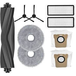 Tlily - For Dreame Bot L20 Ultra Robot Vacuum Main Side Brush Mop Cloths Rags Hepa Filter Dust Bags Accessorie