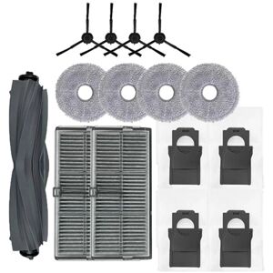 Tlily - For Dreame Bot X30Pro Ultra X30Pro Plus Accessory Main Side Brush Filter Dust Bag Robot Vacuum Cleaner Replacement Parts