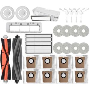 Tlily - For Dreame L10S Ultra/L10S Pro Robot Vacuum Cleaner Spare Part Dust Bag Main Side Brush Hepa Filter Mop Pad Accessories