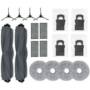 Tlily - For Dreame X30 Ultra / X30 Pro Main Side Brush hepa Filter Mop Pads Dust Bags Replacement Spare Parts