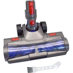Tlily - For Dyson V7 V8 V10 V11 V15 Cordless Stick Vacuum Cleaner Replacement Floor Brush Head Tool Soft Roller Cleaner Head