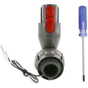 Tlily - For Dyson V8 V10 Floor Brush Replace Accessories Connector Vacuum Cleaner Direct Drive Head Connection Head