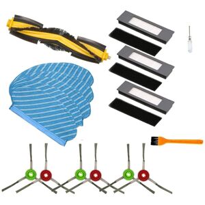 Tlily - For Ecovacs Deebot ozmo 950 Roller Side Brush Filter Kit Vacuum Cleaner Parts replacement accessories
