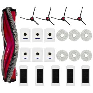 Tlily - For ecovacs deebot T30 pro Omni Main Side Brush Hepa Filter Mop Cloth Dust Bags Vacuum Cleaner Accessories