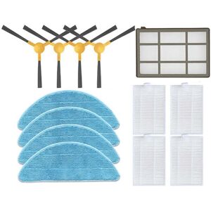 Tlily - For garlyn SR-600 Robot Vacuum Cleaner Side Brush Hepa Filter Mop Pad Primary Filter Spare Parts Accessories