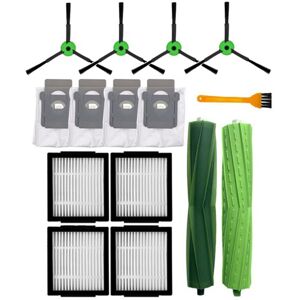 TLILY For IRobot Roomba Combo J7+ Replacement Parts Accessories Main Side Brush Hepa Filter Dust Bag