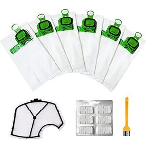 Tlily - For Kobold Vacuum Cleaner Bag Kit Compatible for VK140 VK150-B