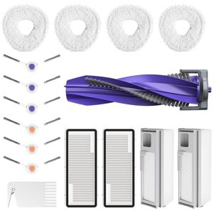 Tlily - For Narwal Freo x Ultra Robot Vacuum Main Side Brush Hepa Filter Dust Bags Mop Pads Accessories
