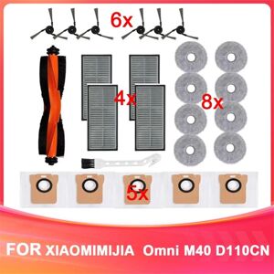 Tlily - For Omni M40 D110CN Replacement Parts Main Side Brush
