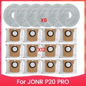 TLILY For P20 pro Vacuum Cleaner Dust Bag Mop Cloth 18PCS