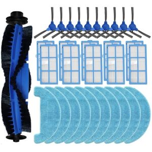 TLILY For Polaris PVCR 3200 IQ Home Aqua Roller Brush Hepa Filter Mop Cloths Rag Robot Vacuum Cleaner Accessory Part,31PCS