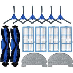 Tlily - for Proscenic 850T Main Roller Side Brush Hepa Filter Mop Cloth Rag Replacement Accessories Spare Kits