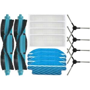 Tlily - For Proscenic M6 pro, Robot Vacuum Cleaner, Replacement Spare Parts Accessories, Main Side Brush Hepa Filter Mop Pads