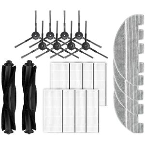TLILY For Proscenic M7 Max M7 Pro M8 Pro Main Side Brush Hepa Filter Strainer Mop Cloth Rag Dust Bag Replacement Accessory Spare Part