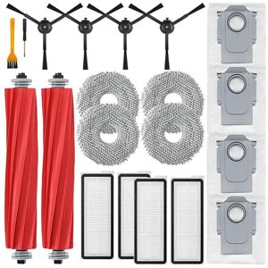 Tlily - For Qrevo S/Qrevo MaxV/Qrevo Pro Robot Vacuum Cleaner Main Side Brush Mop Cloth Filter Replacement Parts