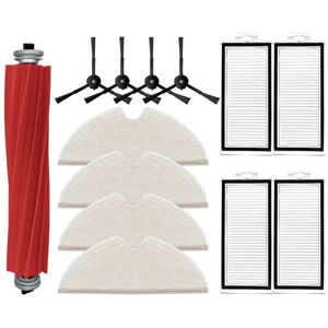 Tlily - For Roborock Q8 Max / Q8 Max+ Robot Vacuum Cleaner Main Side Brush hepa Filter Mop Cloths Rag Dust Bag Accessories