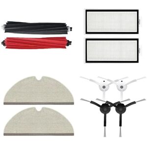 Tlily - For Roborock Q8 Max / Q8 Max+ Robot Vacuum Cleaner Parts Roller Brush Mop Cloth Hepa Filter Dust Bags Accessories