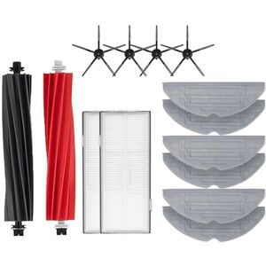 Tlily - For Roborock S8 S8 Pro Ultra S8+ Robot Vacuum Cleaner Mop Cloth Accessories Side Brush Filter Replaceable Spare Parts
