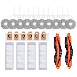 Tlily - For robot M30 pro accessories rolling brush filter rag dust bag