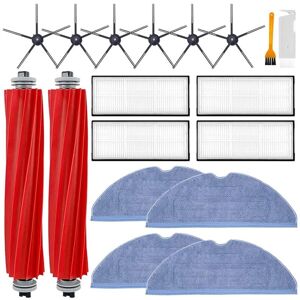 TLILY For Robot Vacuum Roller Brush Filter Side Mop Cloth