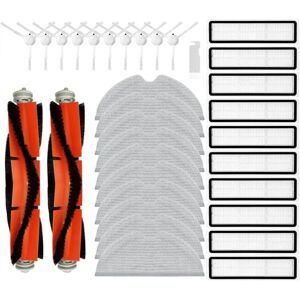 Tlily - For Robot Vacuum Roller Side Brush Mop Filter Spare Parts