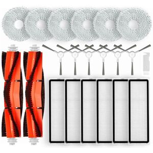 Tlily - For Robot Vacuum S10+ / S10 Plus Spare Parts Accessories Main Brush Side Hepa Filter Mop Rag Cloth