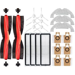 Tlily - For Robot Vacuum X10 B102GL Main Side Brush Hepa Filter Mop