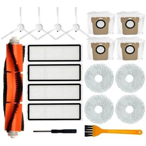 Tlily - For Robot Vacuum X10+Main Side Brush Filter Mop Cloth Dust Bag