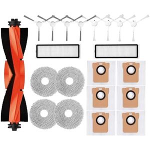 TLILY For Robot Vacuum X20+/X20 Plus Parts Accessories Main Side Brush Filter Mop Cloth Dust Bag Replacement